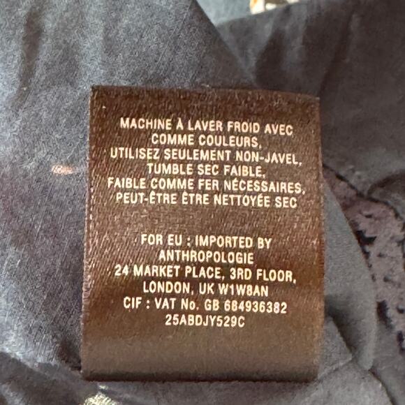 Anthropologie Maeve Colorful Strapless Bird Dress, Size 6 - Picture 6 of 10